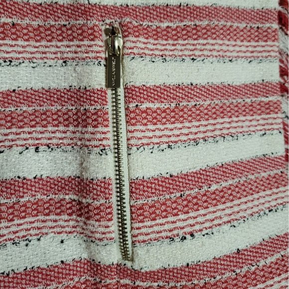 Karl Lagerfeld tweed pink and white Blazer size 8 - Picture 5 of 8